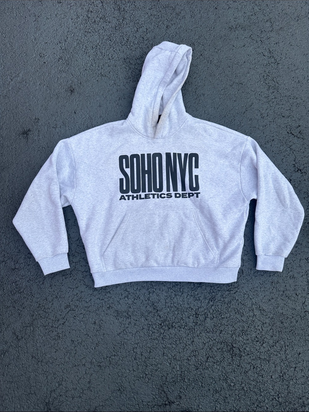 Athletics Dept Gray Hoodie-H&M